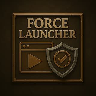 Ícone Forçar Launcher