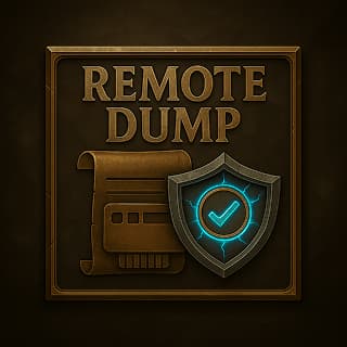 Ícone Captura de Dumps Remoto